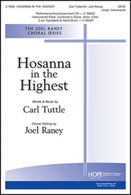 Hosanna in the Highest SATB choral sheet music cover Thumbnail